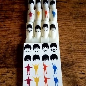 Beatles Nail Decals